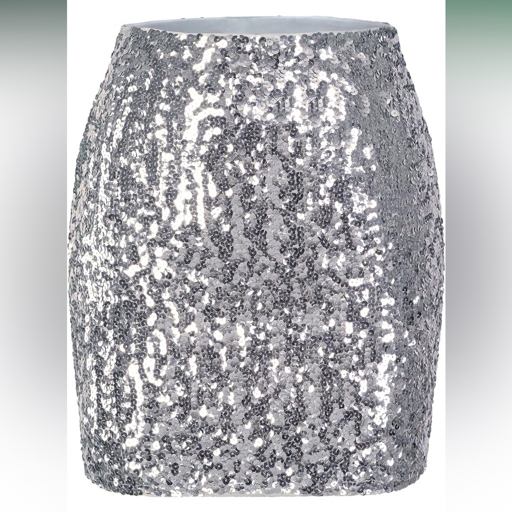 Women's Sequin Sparkle Stretchy Skirt